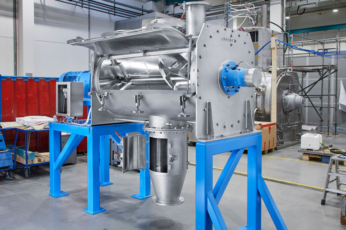 Eine Maschine von Lödige für die Branche Chemie.