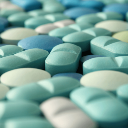 Viele Filmtabletten.