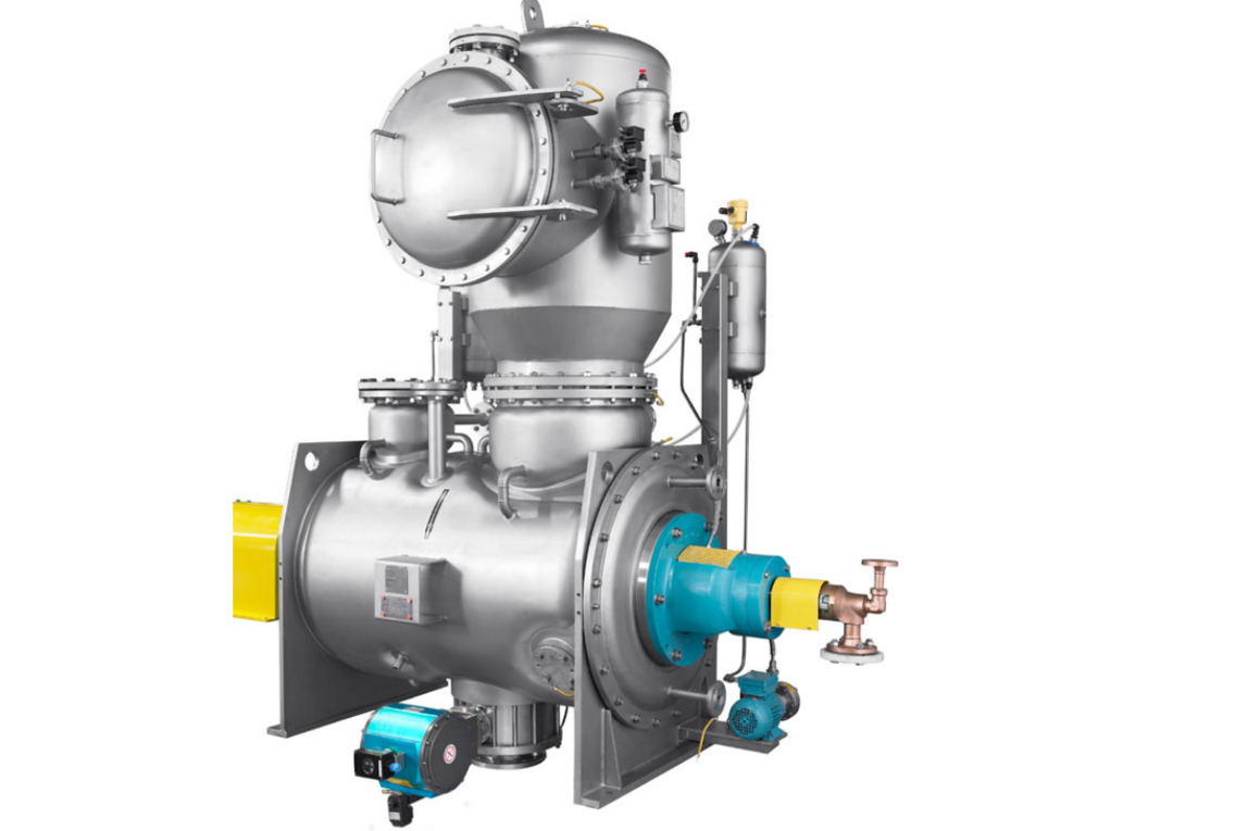 Eine Maschine von Lödige Maschinenbau zum Kontakttrocknen.