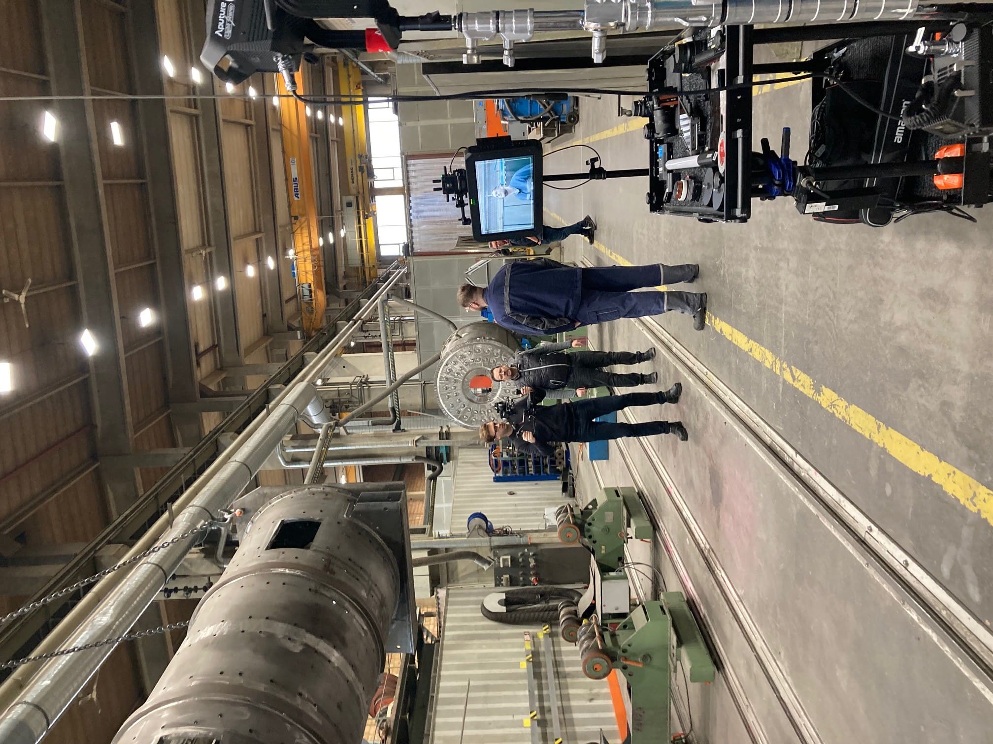 Videodreh bei Lödige Maschinenbau